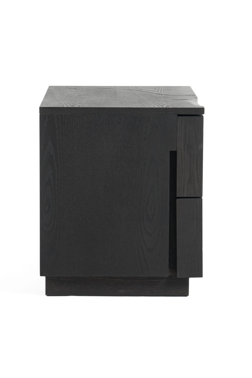 Matte Brown 2-Drawer Nightstand | OROA Modern Aspen | Oroa.com