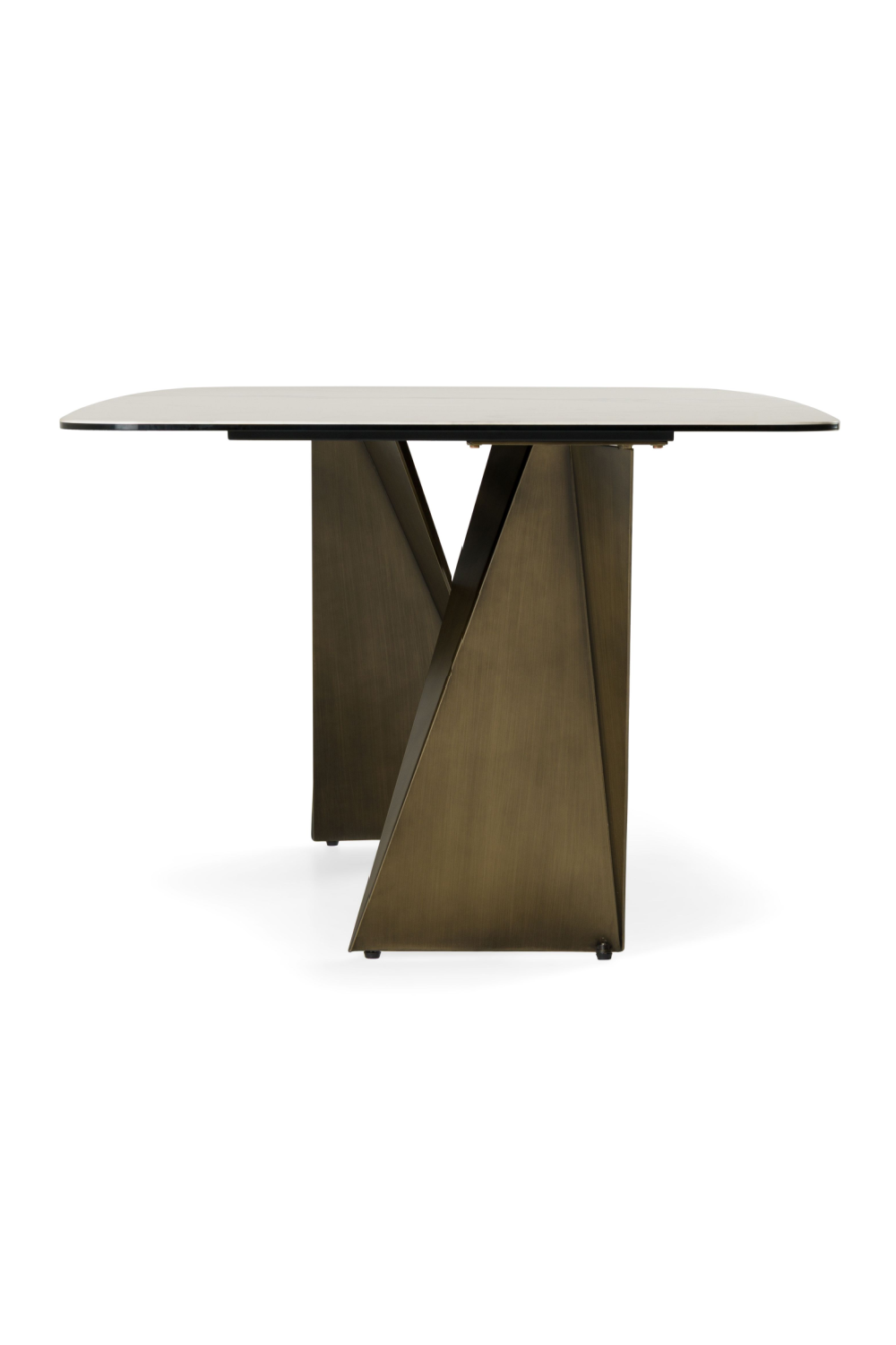 White Ceramic Dining Table | OROA Modern Melanie | Oroa.com