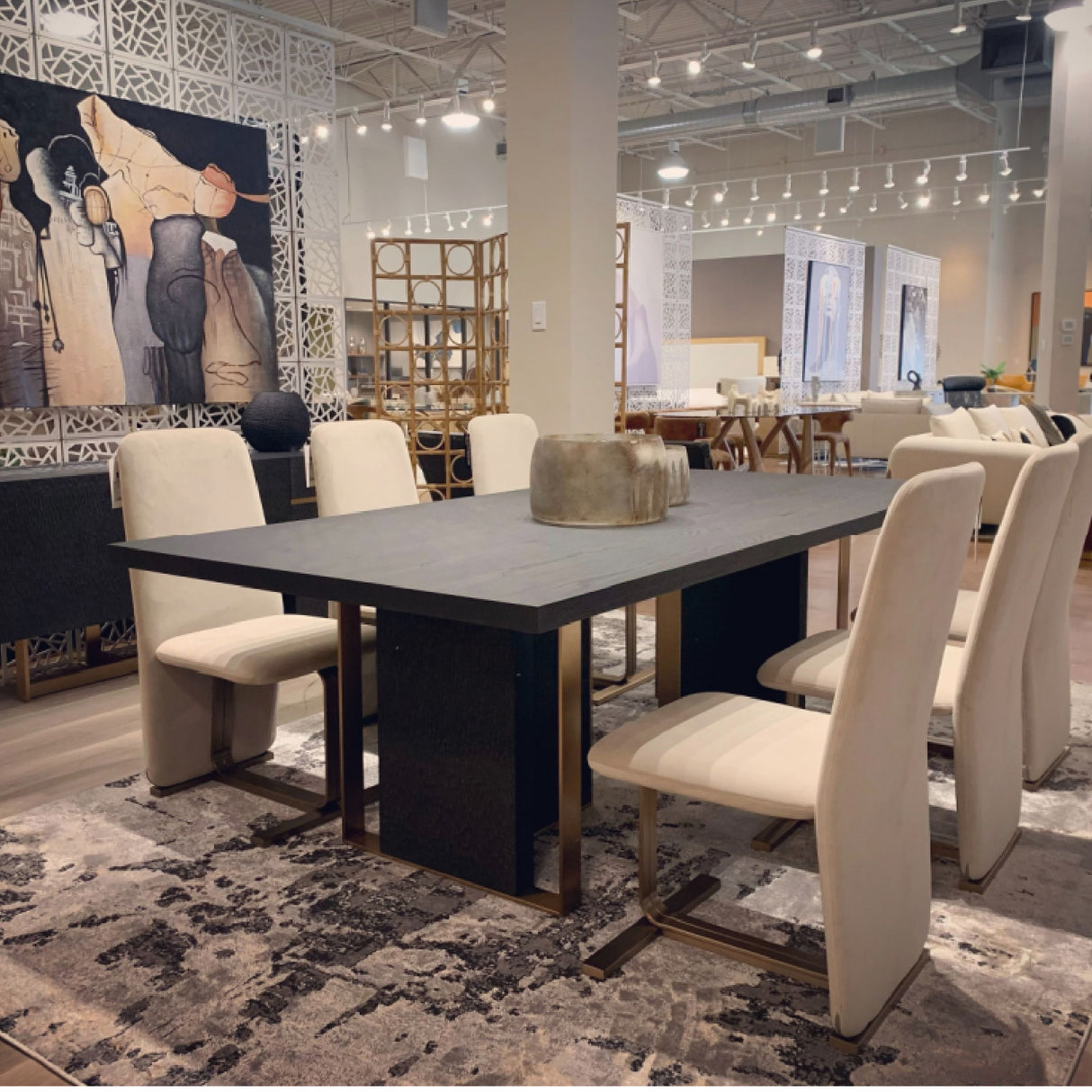 Black Ash Wood Dining Table – Tasha – alternate view 16