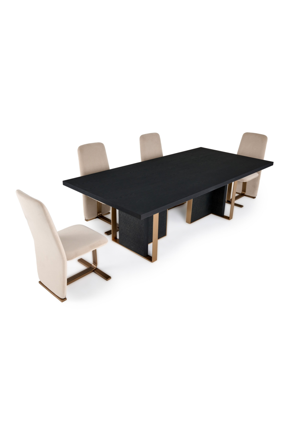 Black Ash Wood Dining Table | OROA Modern Tasha | Oroa.com