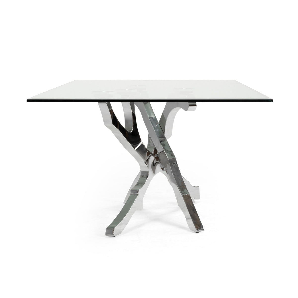 Modern European furniture - Tempered Glass Dining Table - www.oroa.com