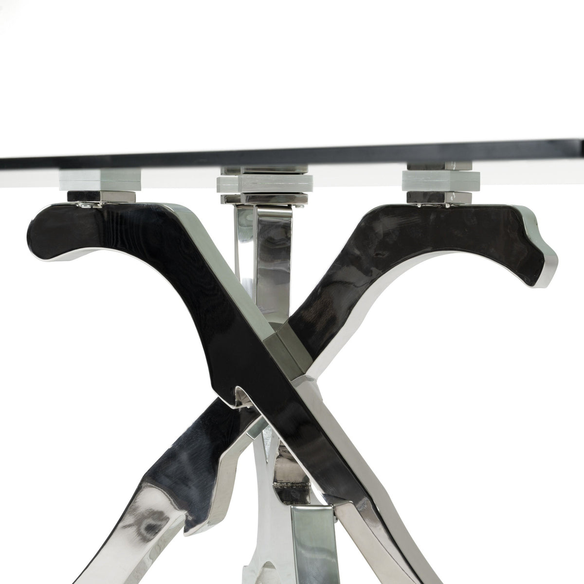 Modern European furniture - Tempered Glass Dining Table - www.oroa.com