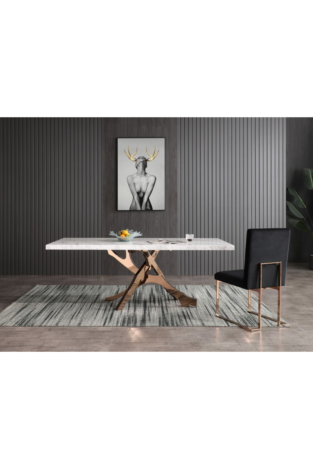 White Marble Dining Table | OROA Modern Legend | Oroa.com