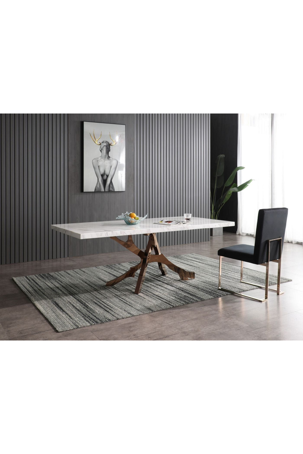 White Marble Dining Table | OROA Modern Legend | Oroa.com