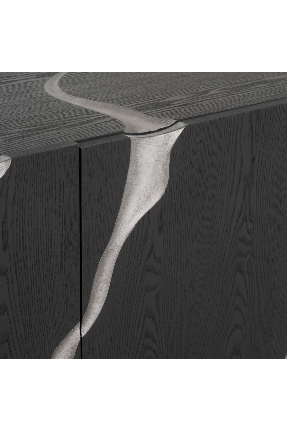 Matte Brown 4-Door TV Stand | OROA Modern Aspen | Oroa.com