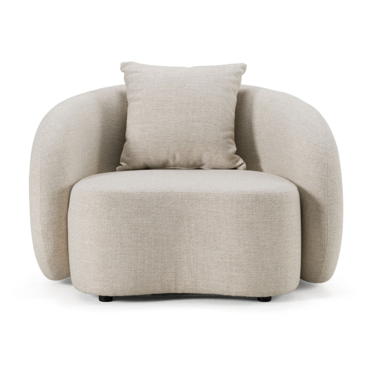 Beige Outdoor Lounge Chair | OROA Modern Tabarca