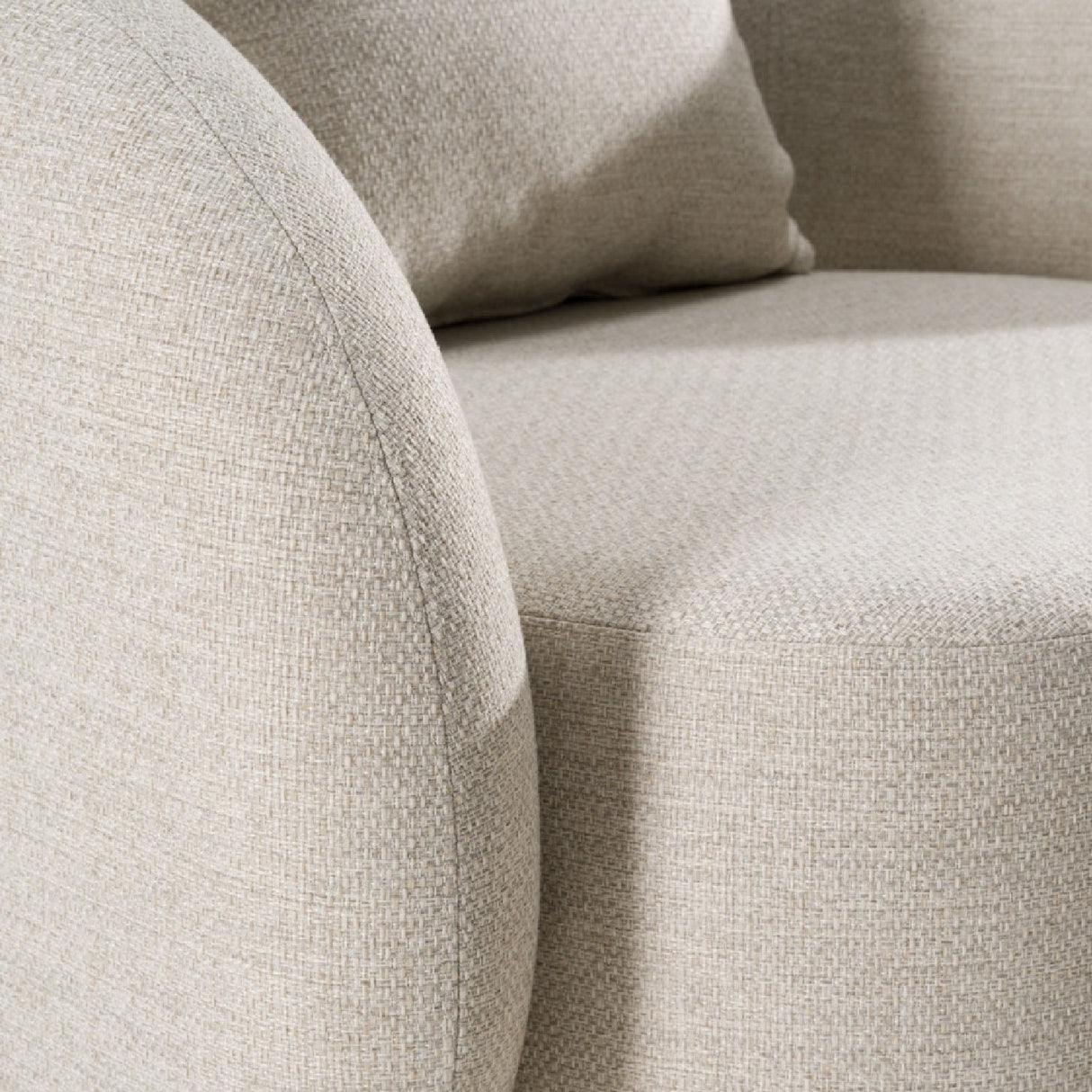 Beige Outdoor Lounge Chair – Tabarca – alternate view 7