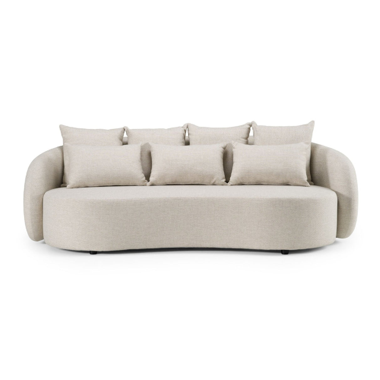 Beige Outdoor Sofa – Tabarca – front view