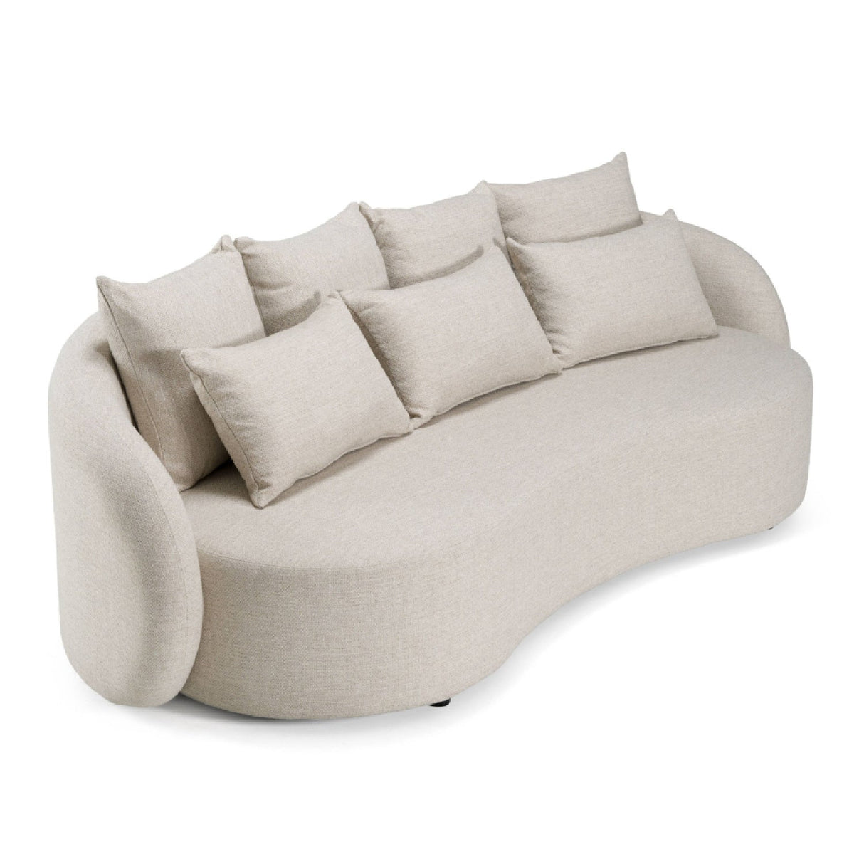 Beige Outdoor Sofa – Tabarca – rear view
