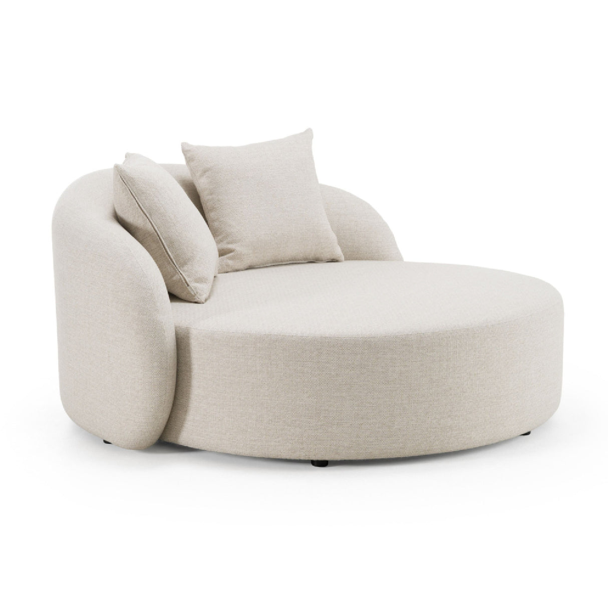 Beige Outdoor Daybed – Tabarca – side view