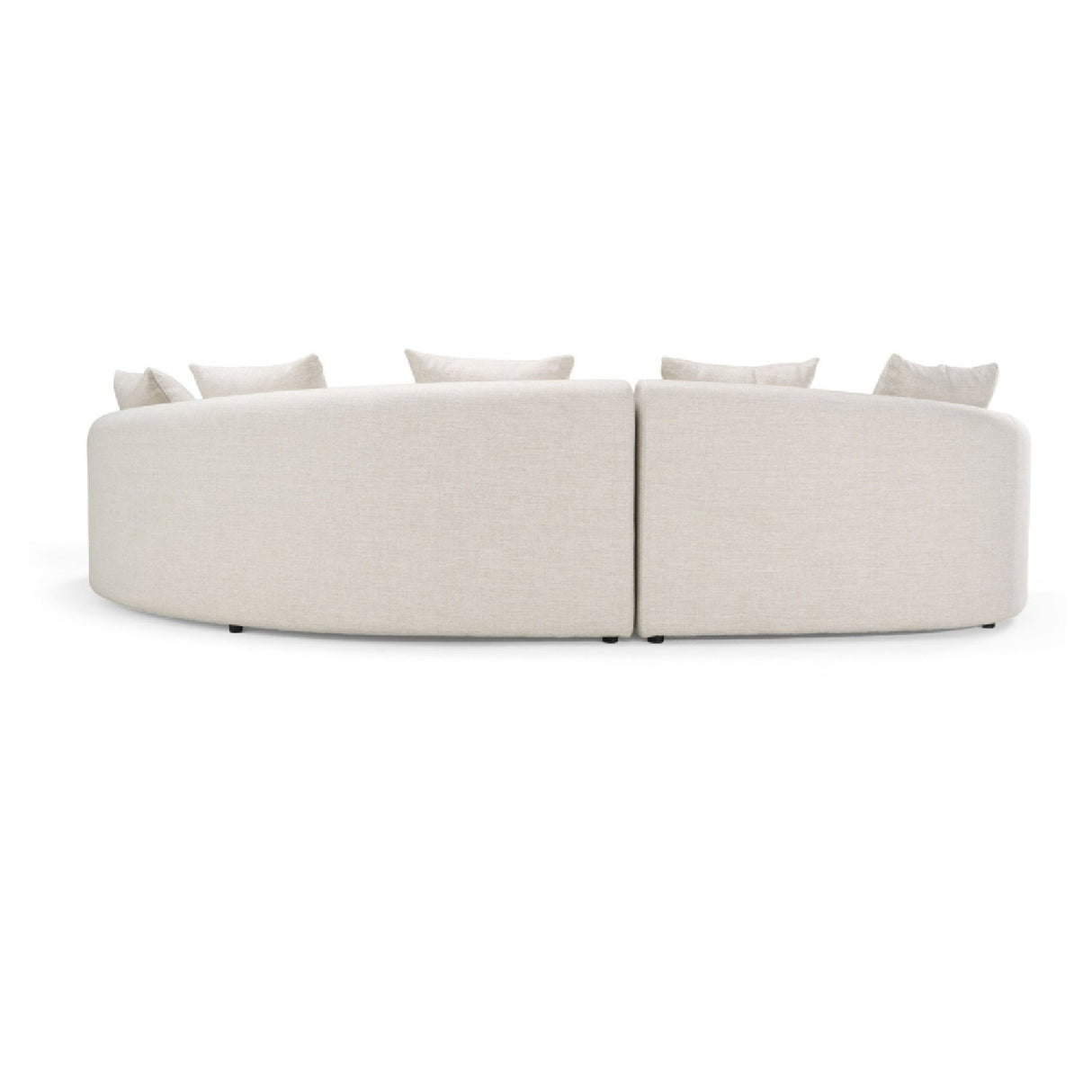 Beige Outdoor Sectional Sofa – Tabarca – alternate view 5