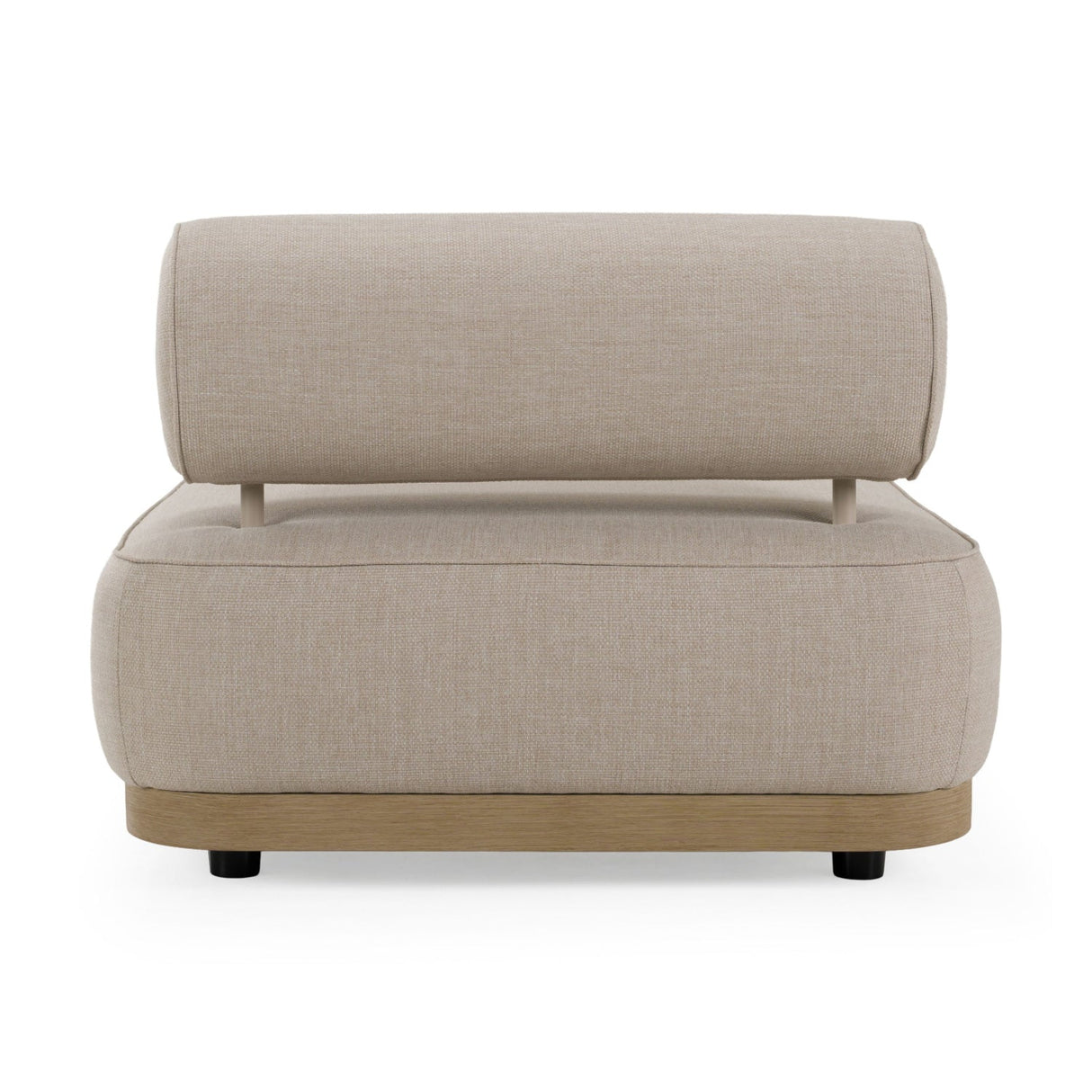 Modern European furniture - Gray Fabric 5-Piece Outdoor Sofa Set - www.oroa.com