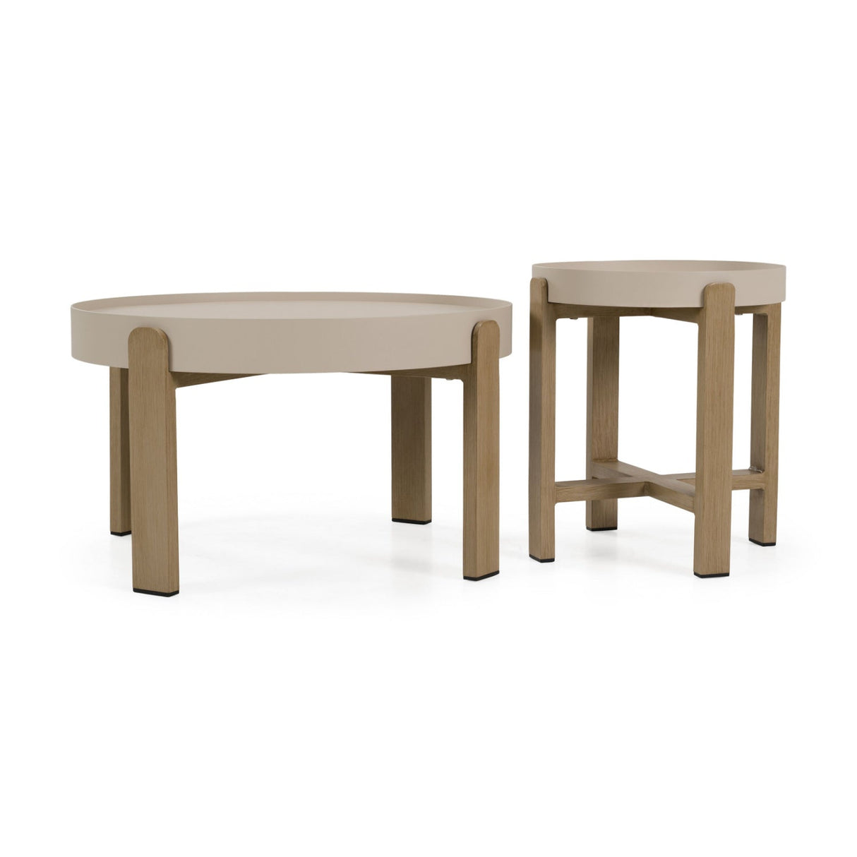 Modern European furniture - Gray Fabric 5-Piece Outdoor Sofa Set - www.oroa.com