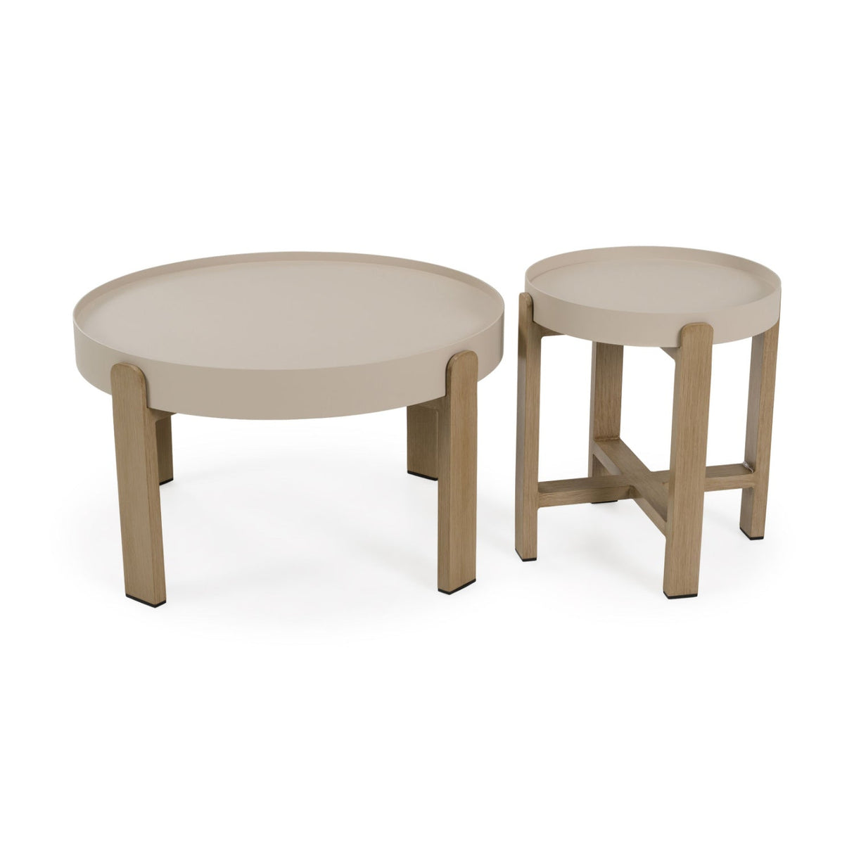 Modern European furniture - Gray Fabric 5-Piece Outdoor Sofa Set - www.oroa.com