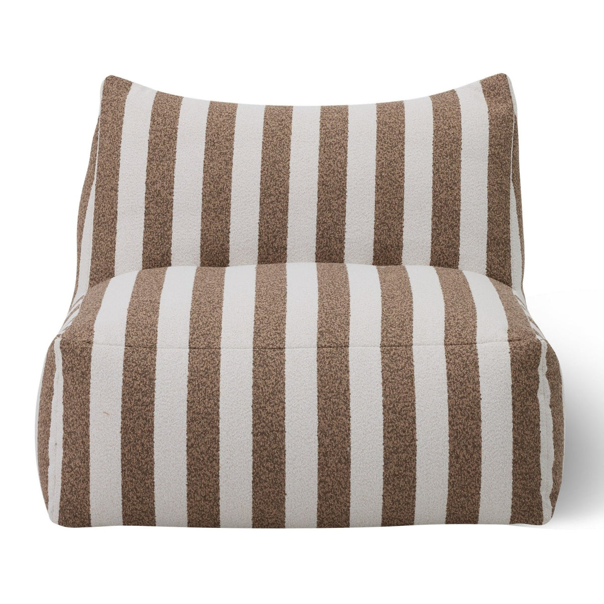 Brown Stripes 8-Piece Outdoor Sofa | Oroa.com