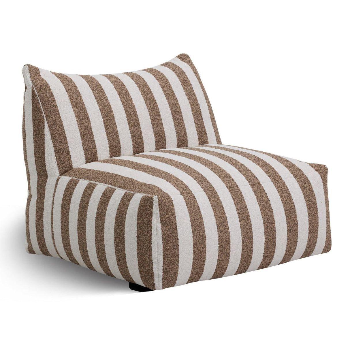 Brown Stripes 8-Piece Outdoor Sofa | Oroa Modern Lanuza | Oroa.com
