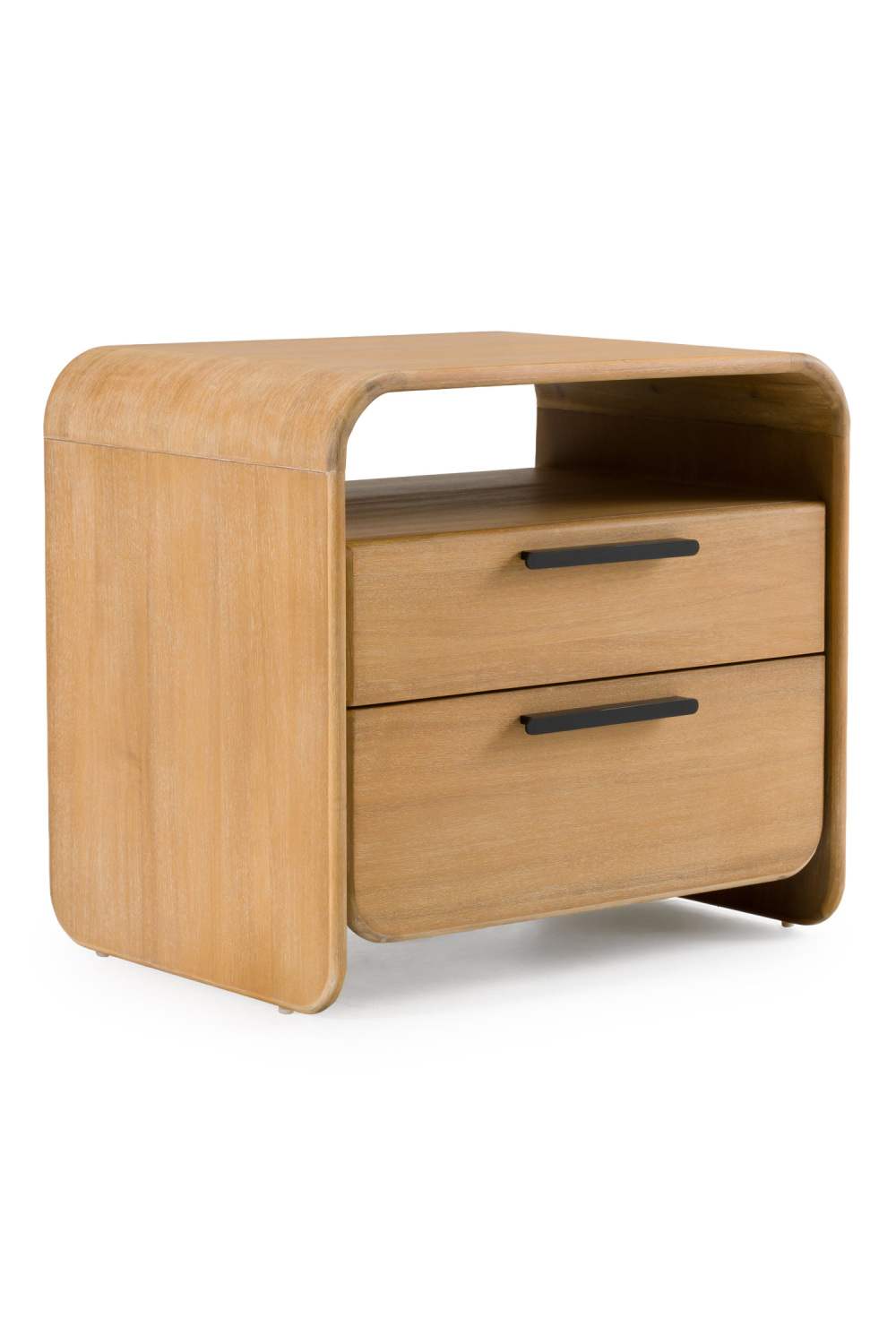 Natural Acacia Nightstand | Oroa.com