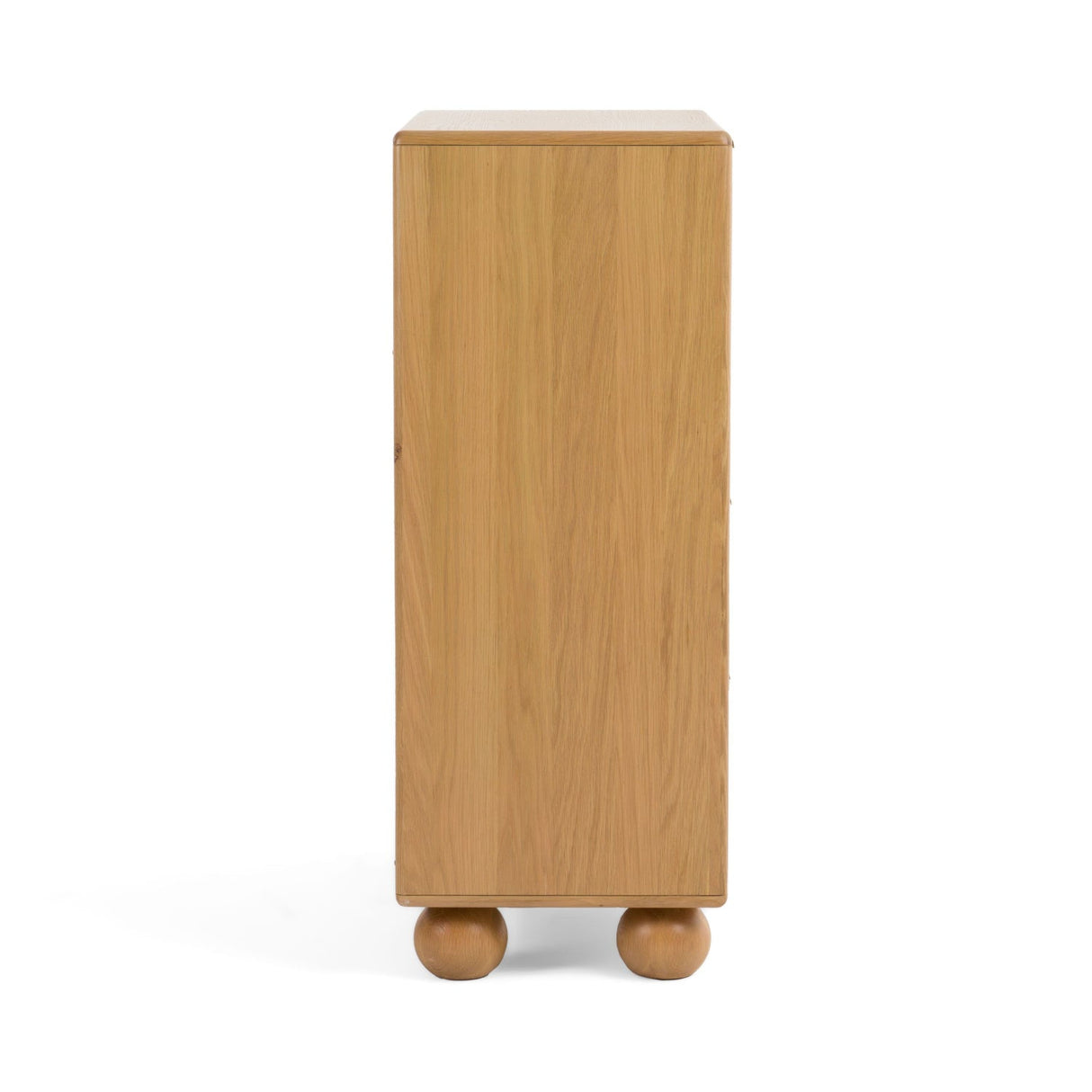 Fluted Oak 4-Drawer Chest | OROA Modern Winters | Oroa.com