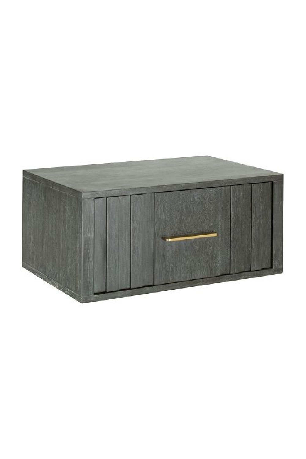 Gray Acacia 1-Drawer Nightstand | Oroa.com