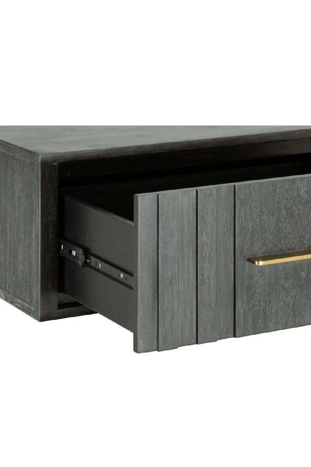 Gray Acacia 1-Drawer Nightstand | Oroa.com