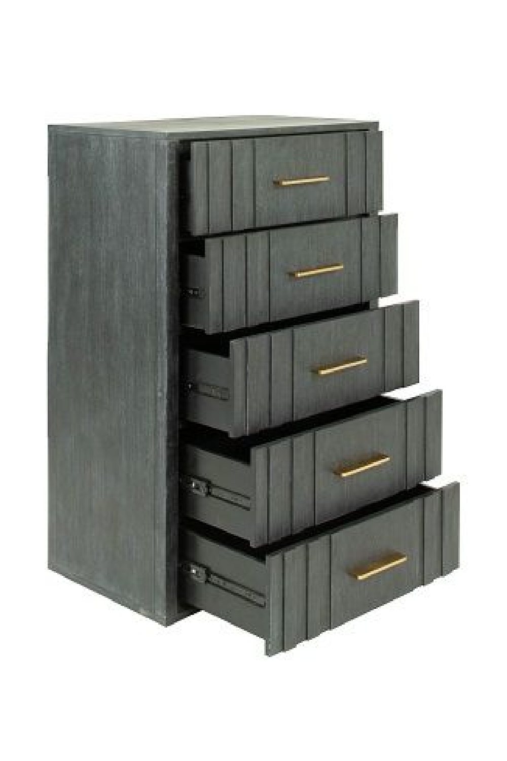 Gray Acacia 5-Drawer Chest | OROA Modern Manchester | Oroa.com