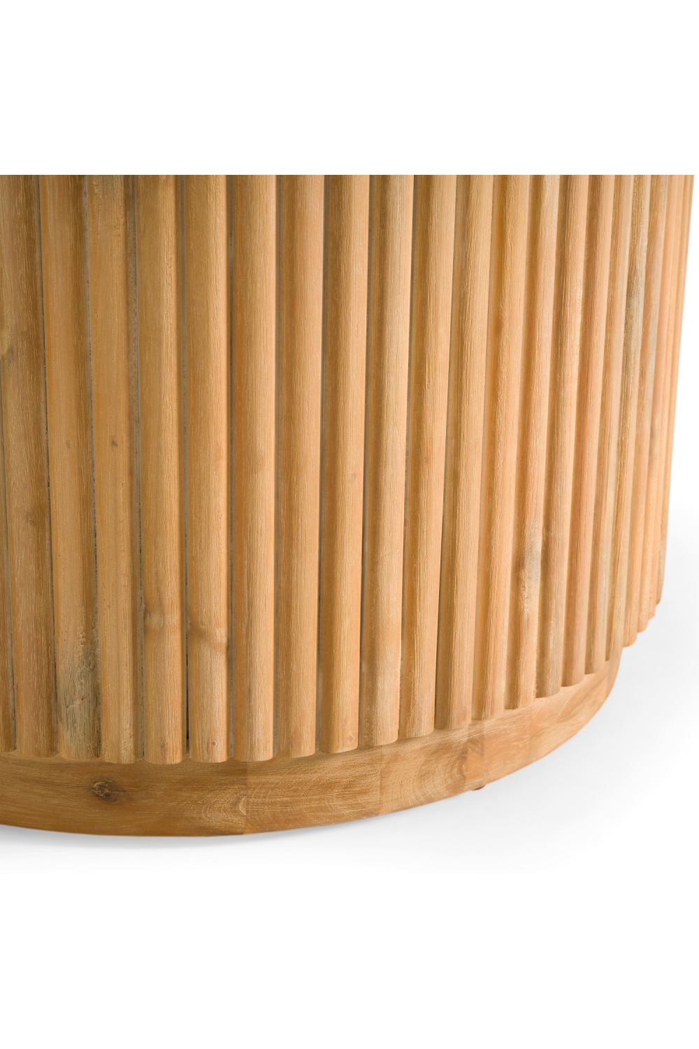 Natural Acacia Oval Dining Table | OROA Modern Jacobson | Oroa.com