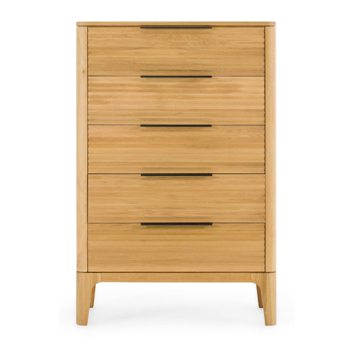 5-Drawer Solid Oak Chest by OROA Modern Seattle