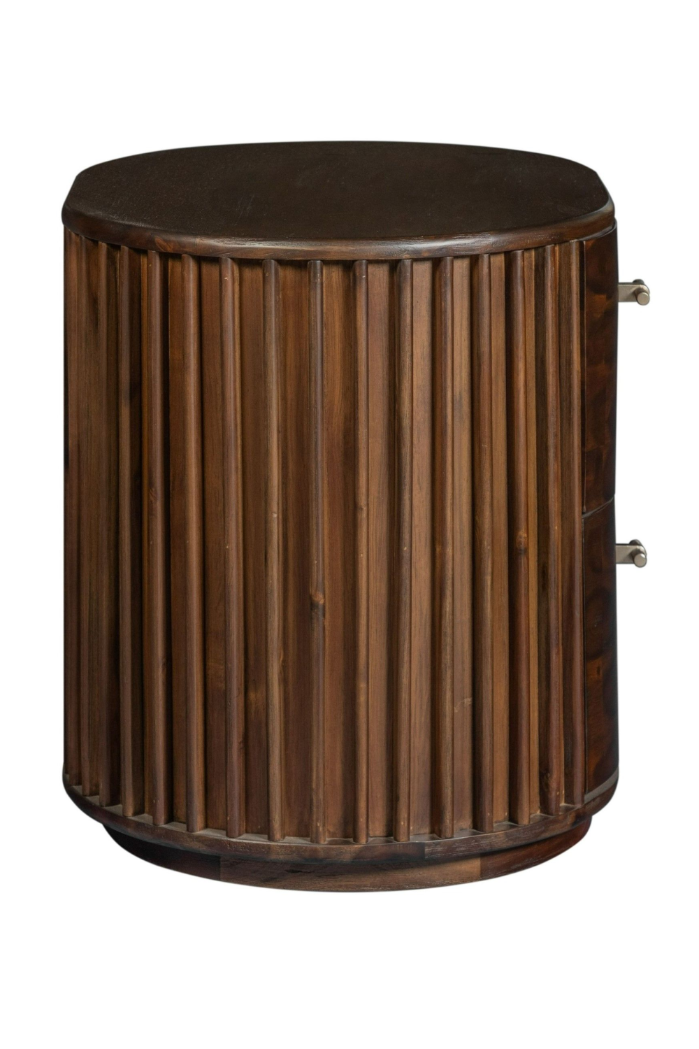 Solid Acacia 2-Drawer Nightstand | OROA Modern Fields | Oroa.com