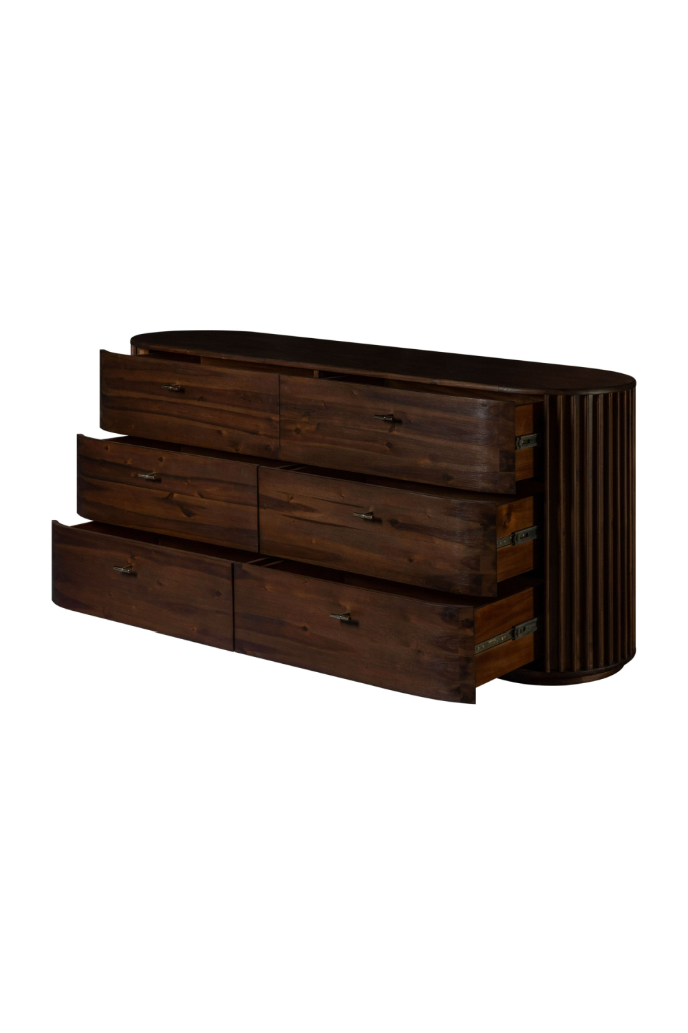 Solid Acacia 6-Drawer Dresser | Oroa.com