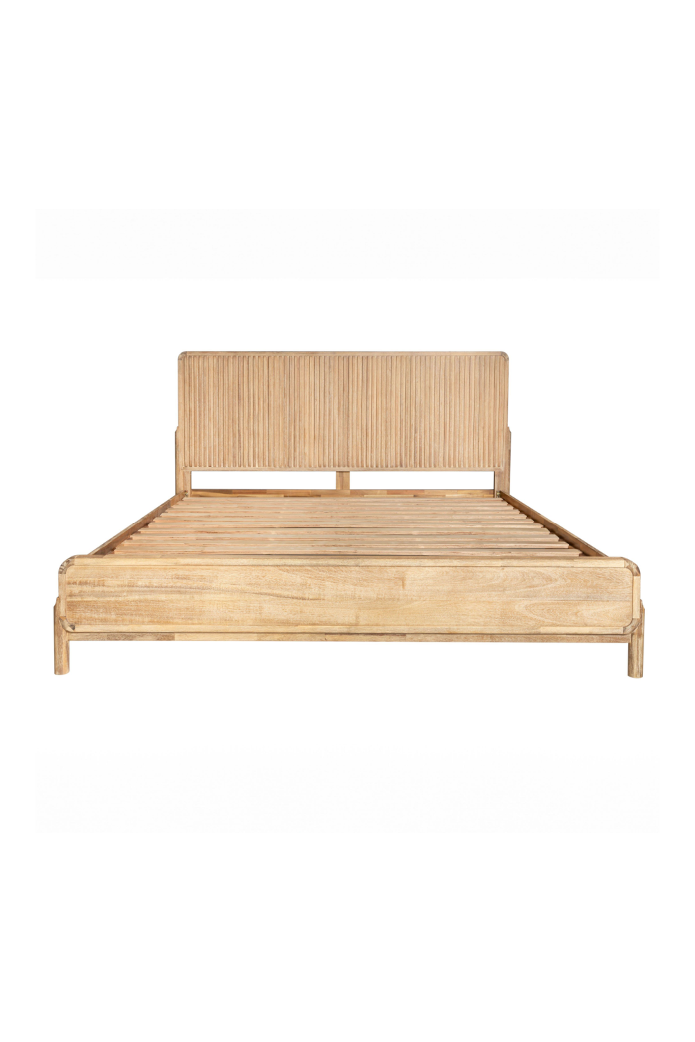 Natural Oak Slatted Bed | OROA Modern Mikala | Oroa.com