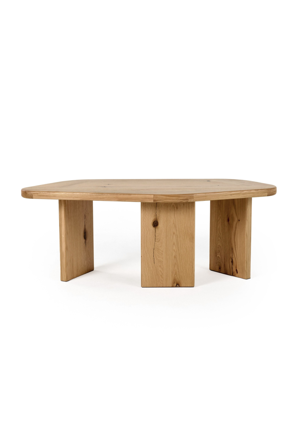 Natural Wood Coffee Table Set (2) | Oroa.com