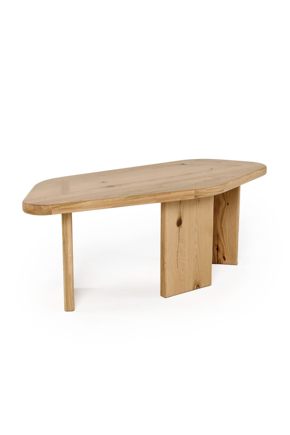 Natural Wood Coffee Table Set (2) | OROA Modern Jack | Oroa.com