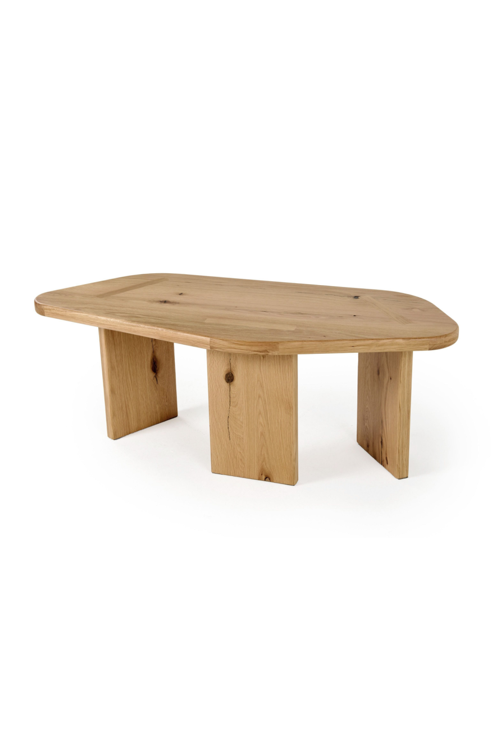 Natural Wood Coffee Table Set (2) | Oroa.com