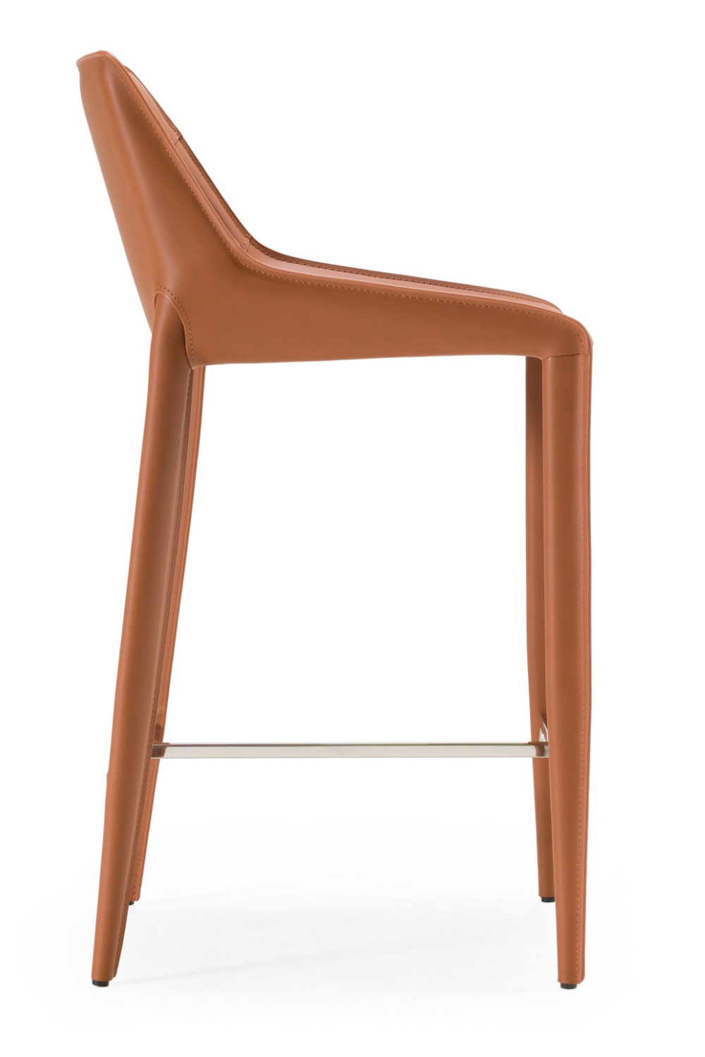 Saddle Leather Counter Stool | Oroa.com
