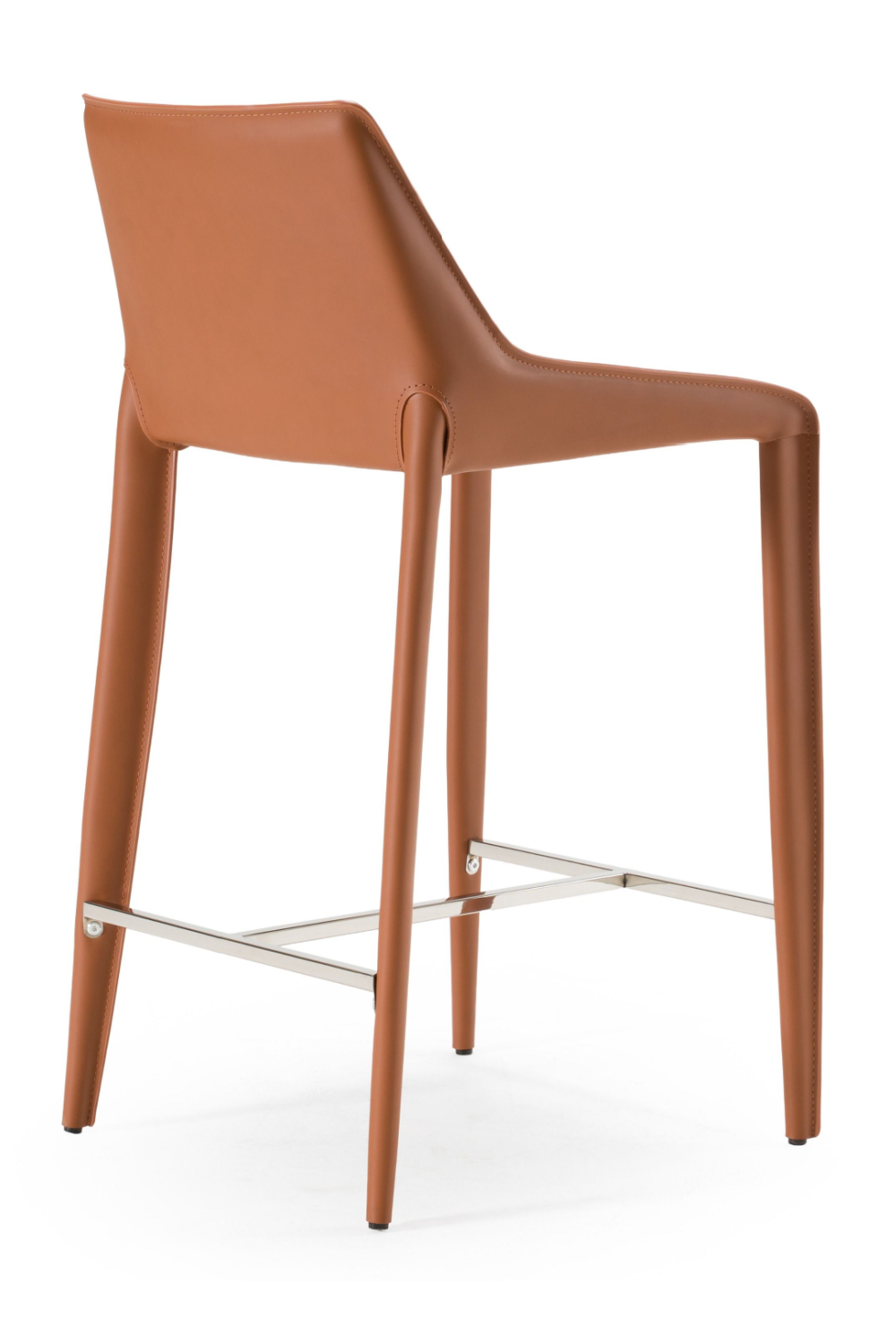 Saddle Leather Counter Stool | Oroa.com