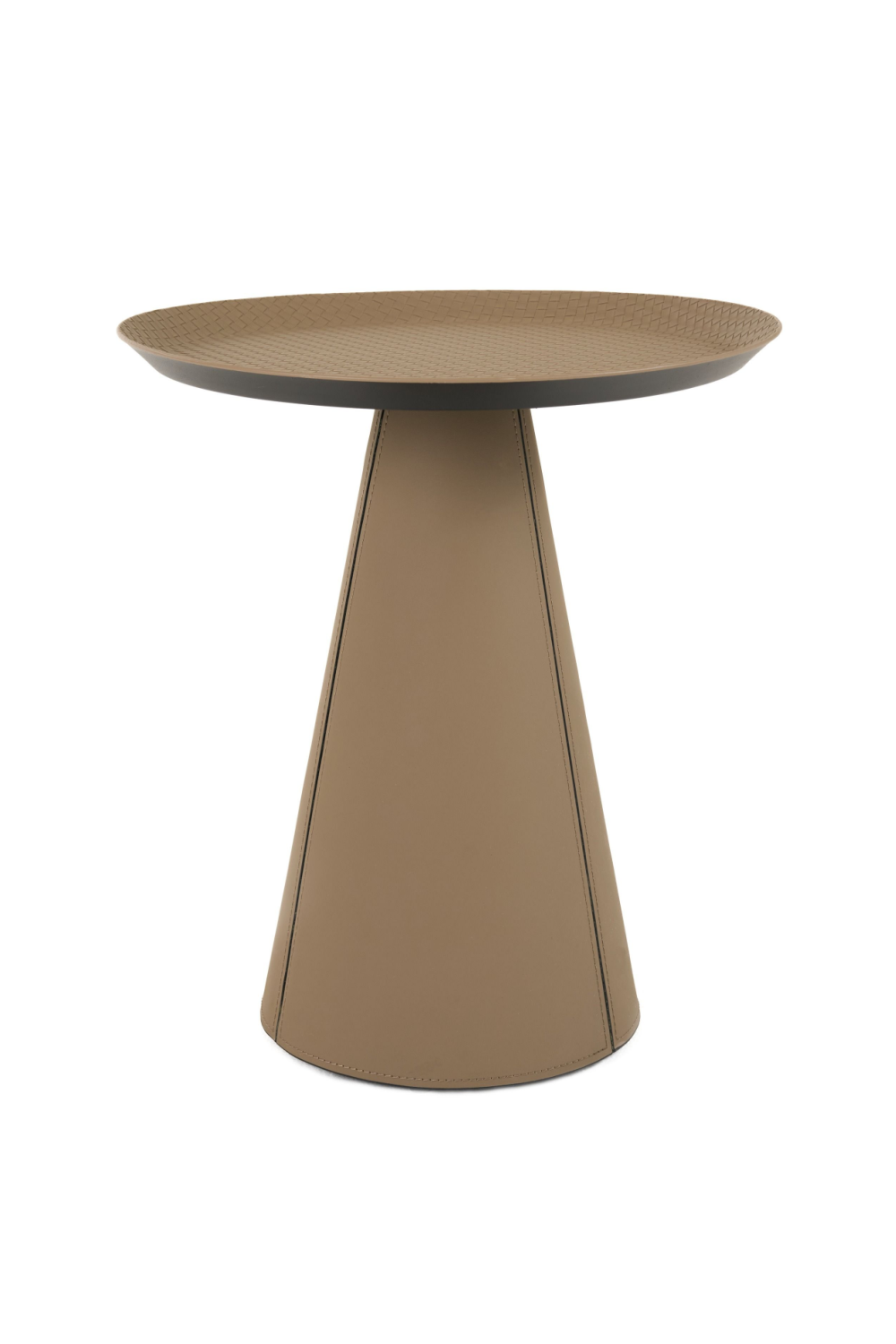 Leather Wrapped End Table | OROA Modern Mclean | Oroa.com