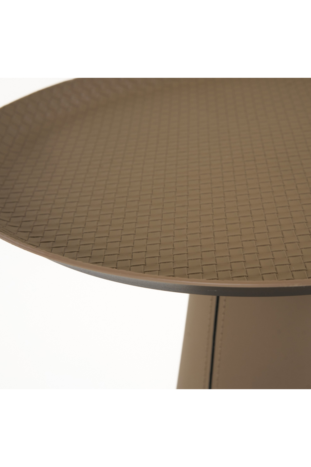 Leather Wrapped End Table | OROA Modern Mclean | Oroa.com