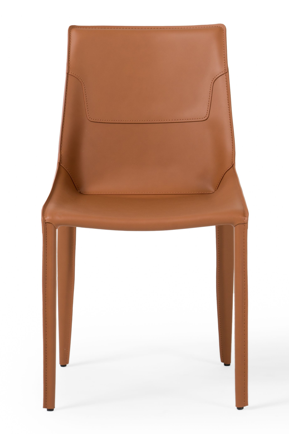 Saddle Leather Dining Chairs (2) | OROA Modern Halo | Oroa.com