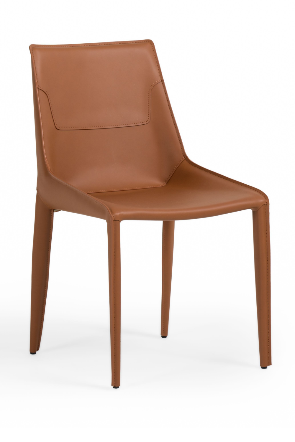 Saddle Leather Dining Chairs (2) | OROA Modern Halo | Oroa.com