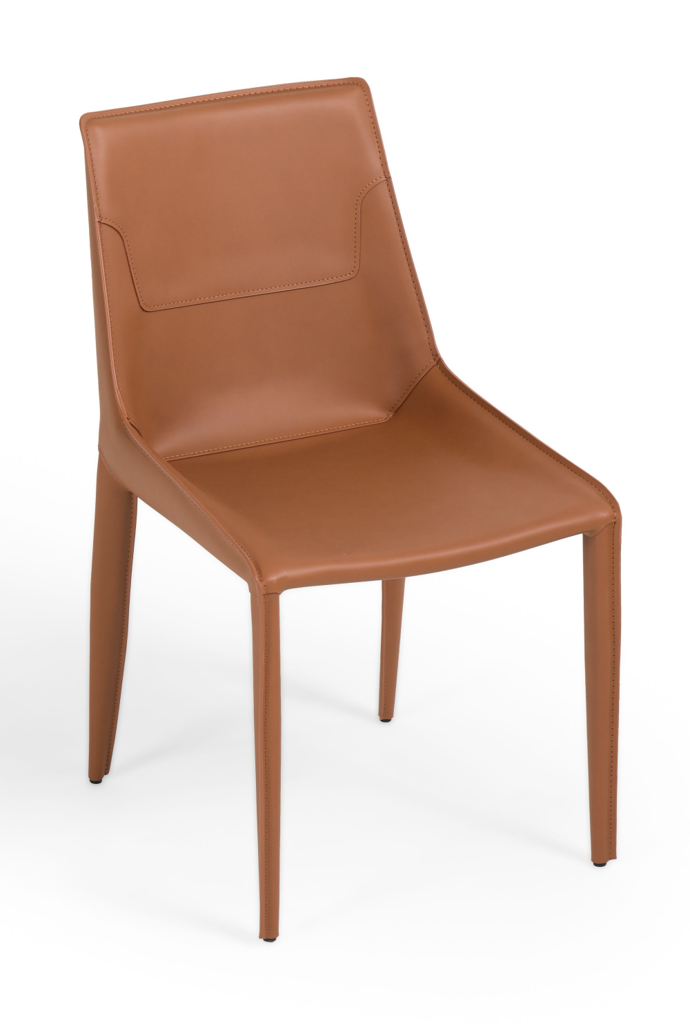 Saddle Leather Dining Chairs (2) | OROA Modern Halo | Oroa.com