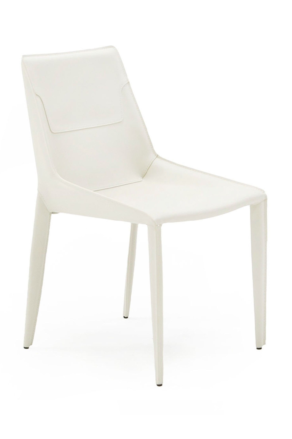 Saddle Leather Dining Chairs (2) | OROA Modern Halo | Oroa.com