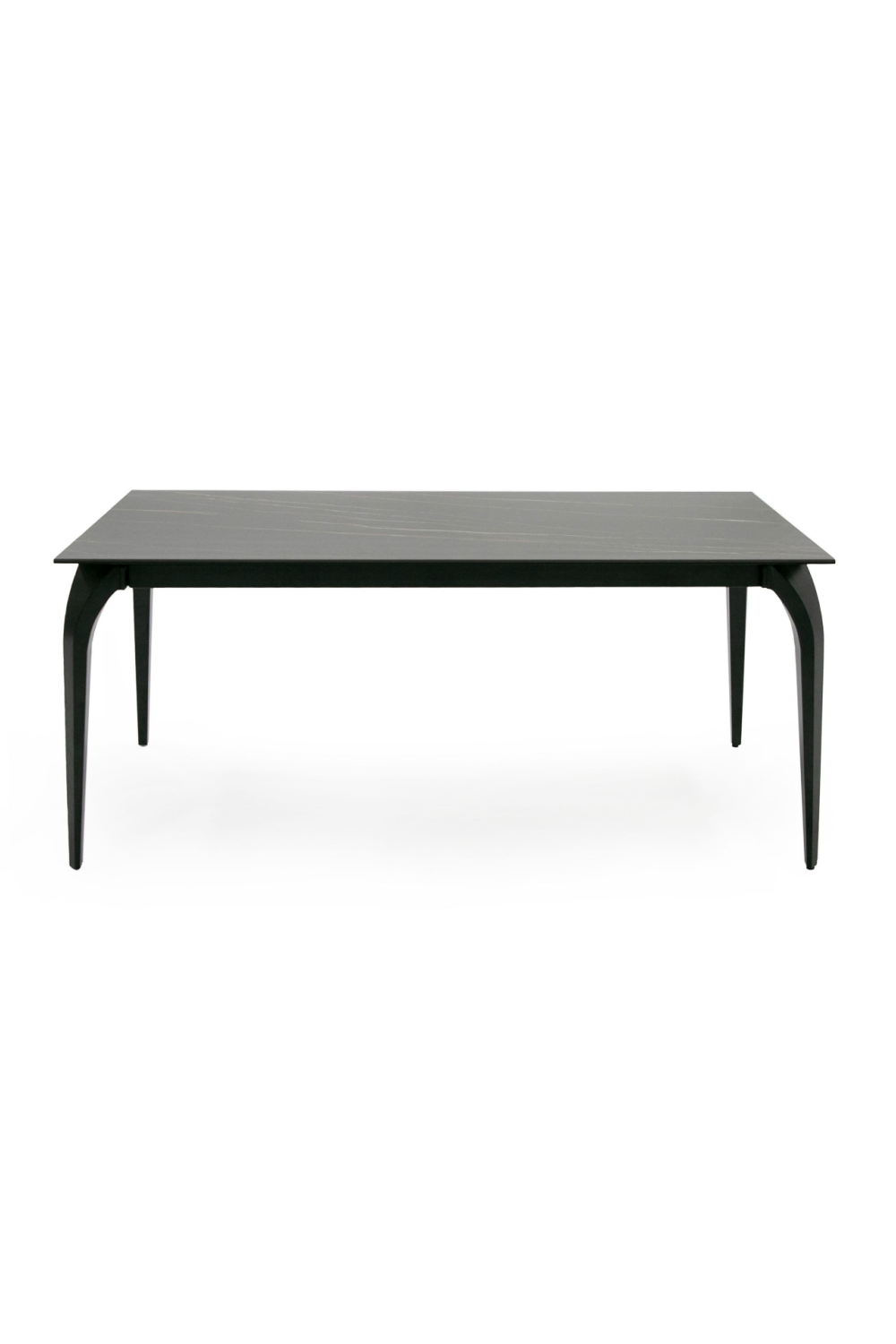 Black Ceramic Extendable Dining Table | OROA Modern Alberta | Oroa.com