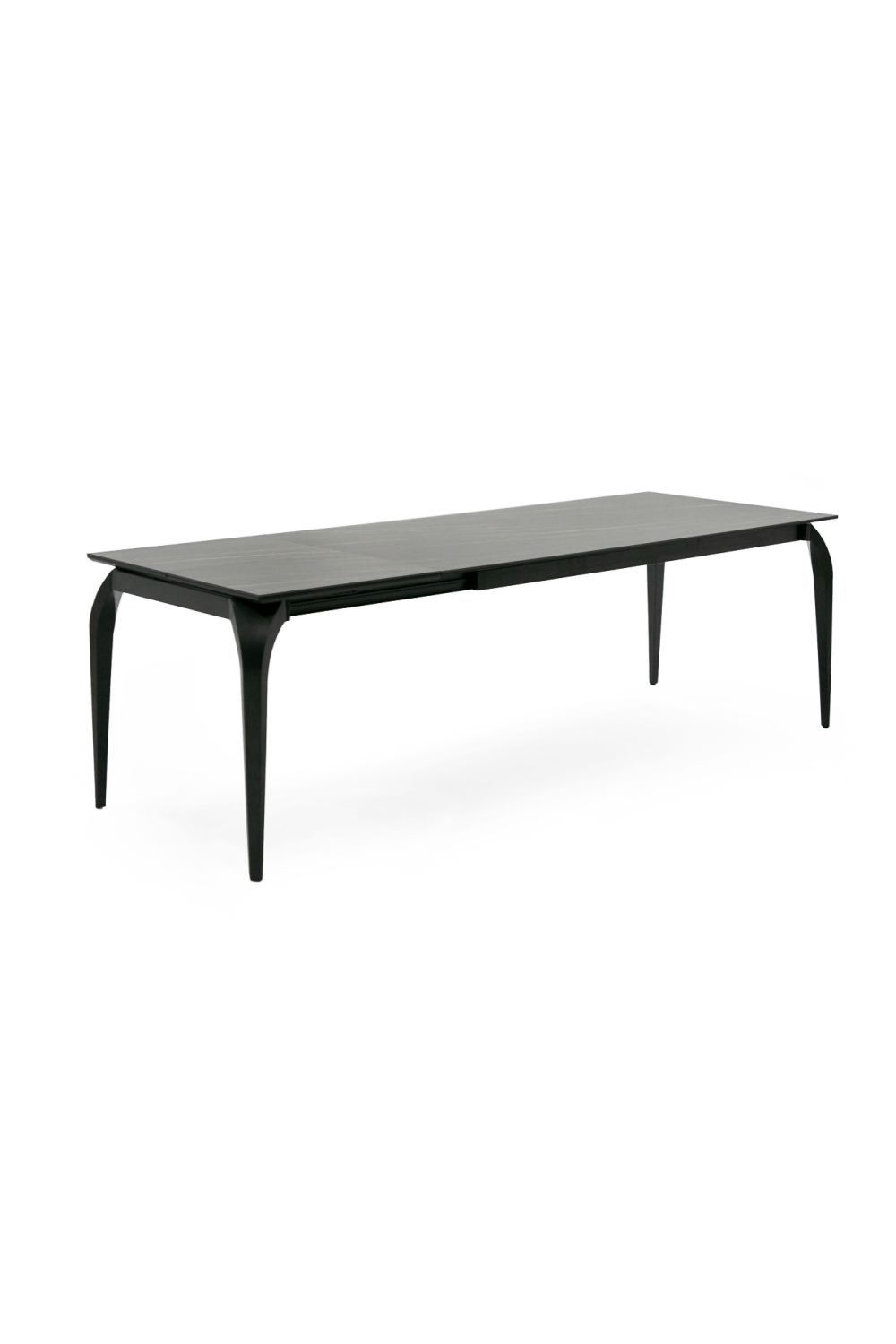 Black Ceramic Extendable Dining Table | OROA Modern Alberta | Oroa.com