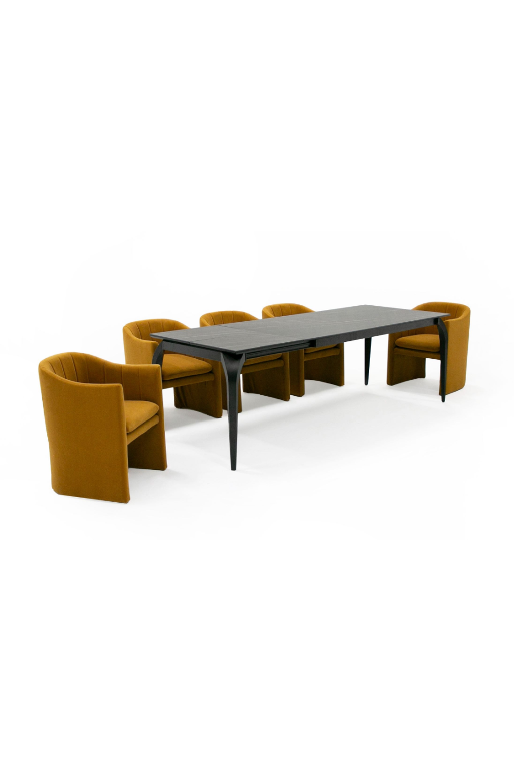 Black Ceramic Extendable Dining Table | OROA Modern Alberta | Oroa.com