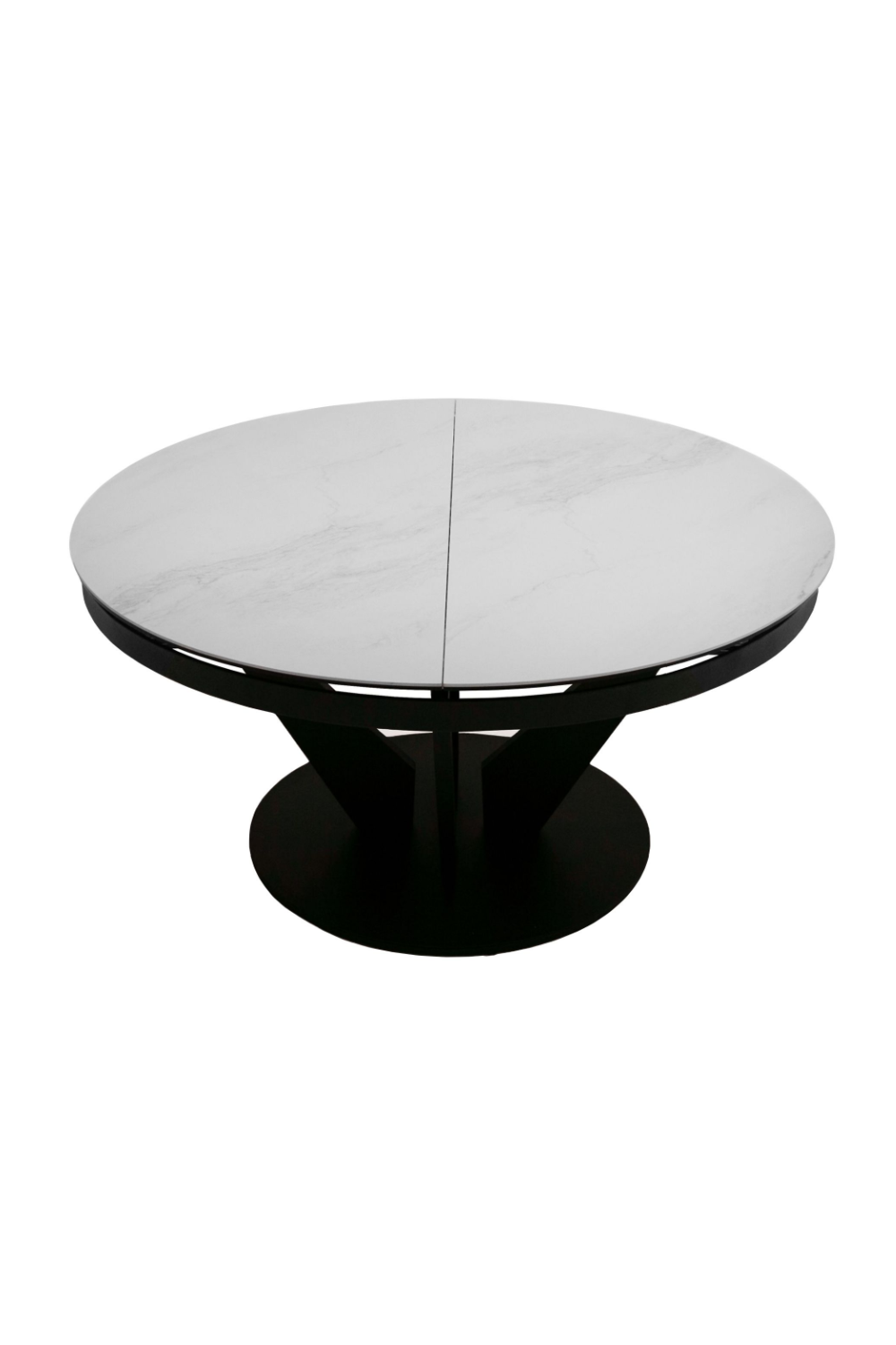 Black Ceramic Extendable Dining Table | OROA Modern Alberta | Oroa.com