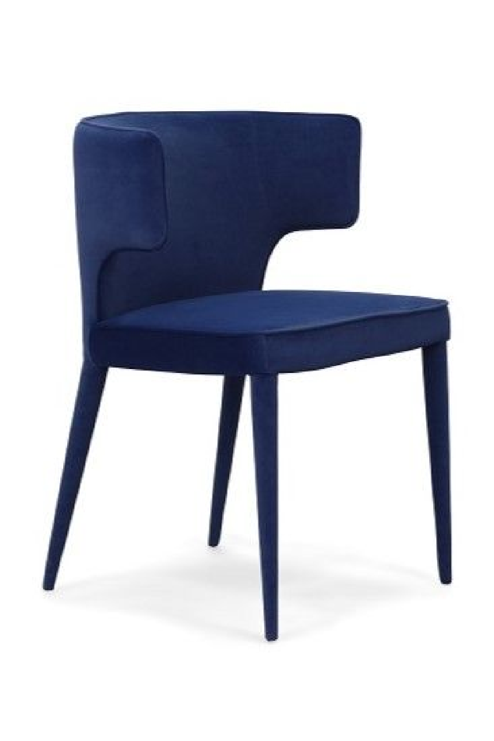 Velvet Contoured-Back Dining Chair | OROA Modern Lucero | Oroa.com