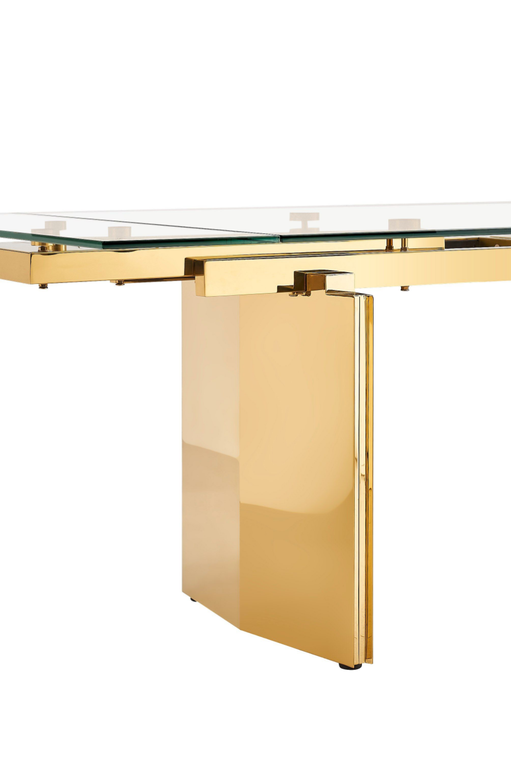 Glass Extendable Dining Table | OROA Modern Nassim | Oroa.com