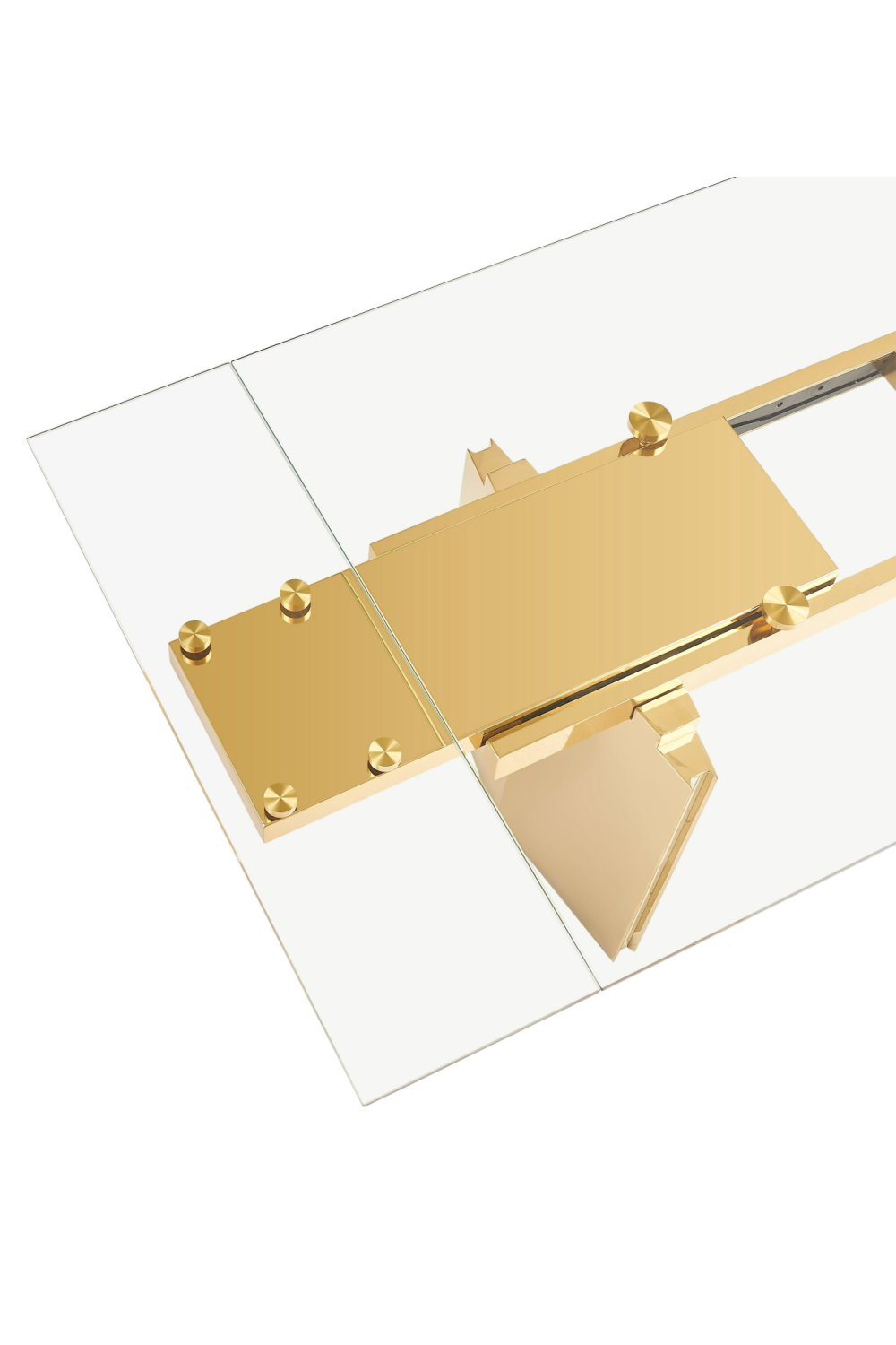Glass Extendable Dining Table | OROA Modern Nassim | Oroa.com