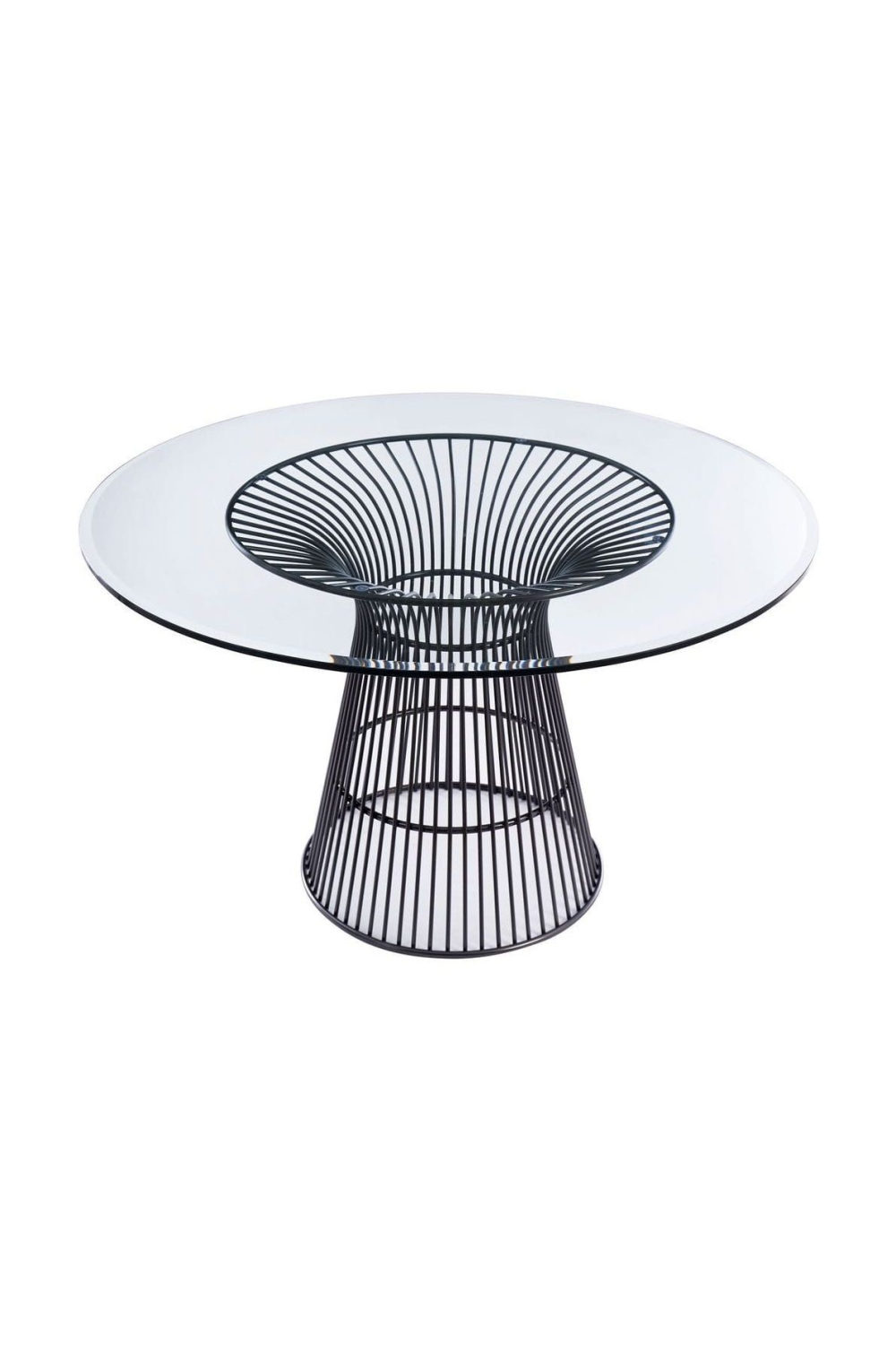 Round Tempered Glass Dining Table | OROA Modern Chandler | Oroa.com