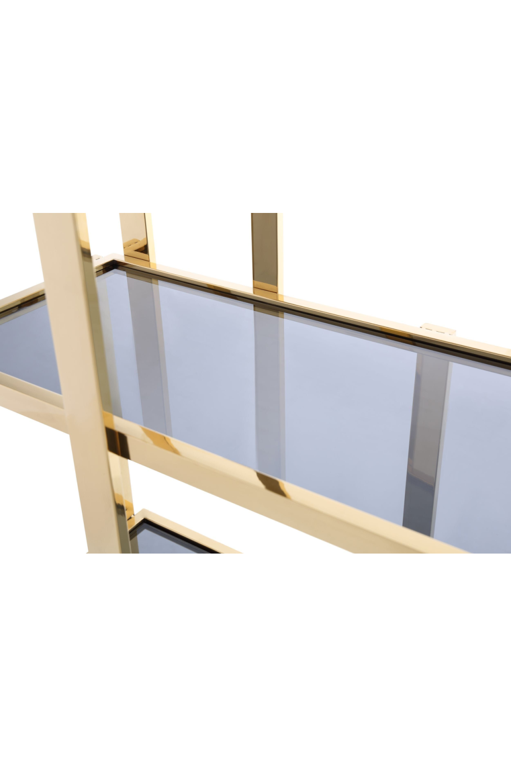 Gold Framed Bookcase | OROA Modern Tipton | Oroa.com